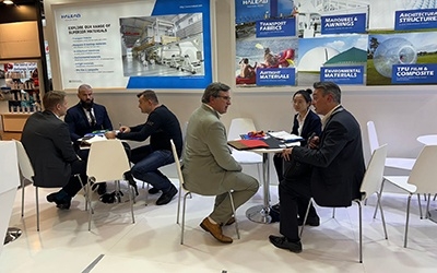 产品立异赋能，，，，，，增强市场竞争力——公司加入法兰克福国际工业用纺织品展会